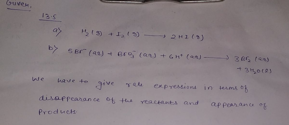 Chemistry homework question answer, step 1, image 1