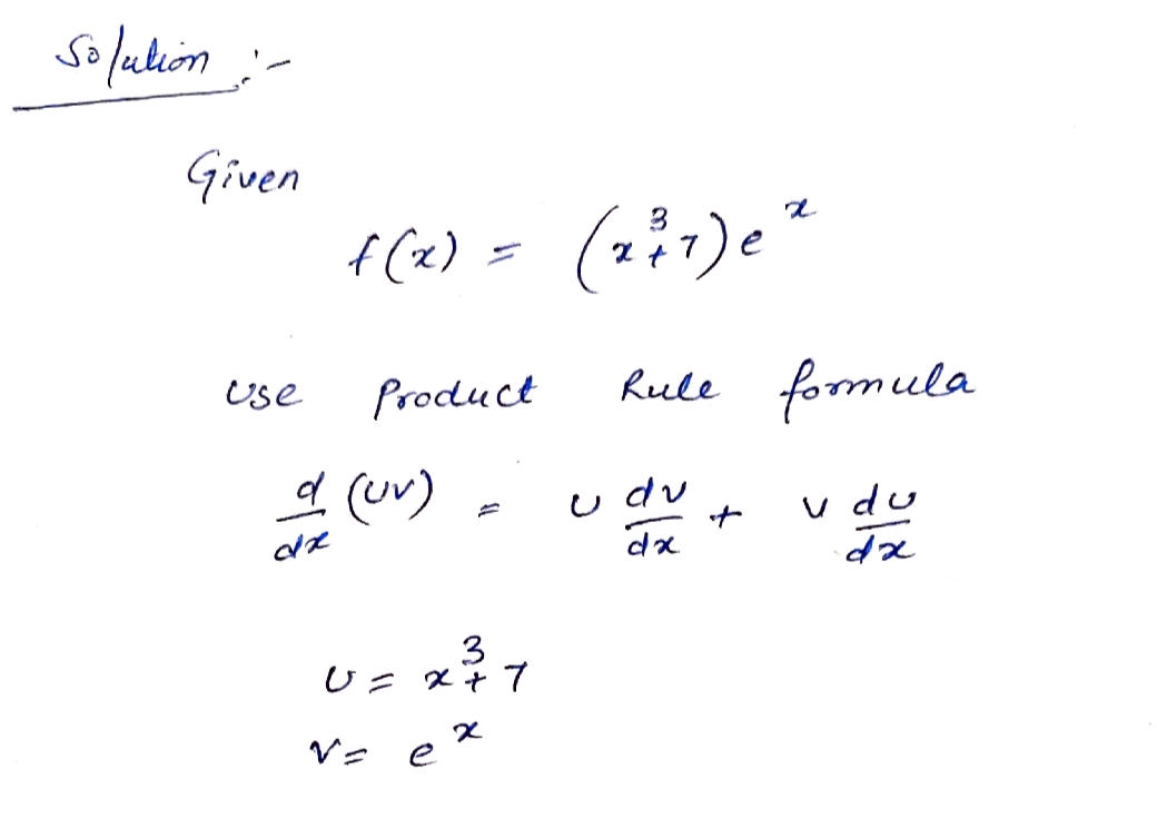 Calculus homework question answer, step 1, image 1