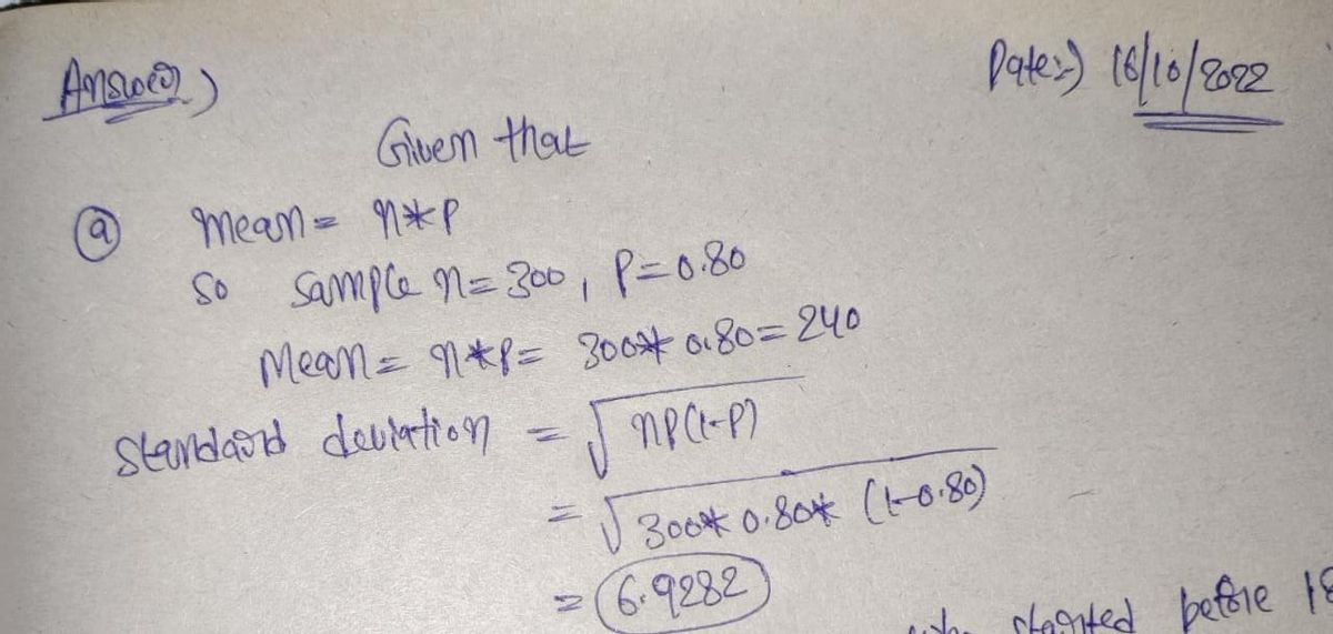 Statistics homework question answer, step 1, image 1