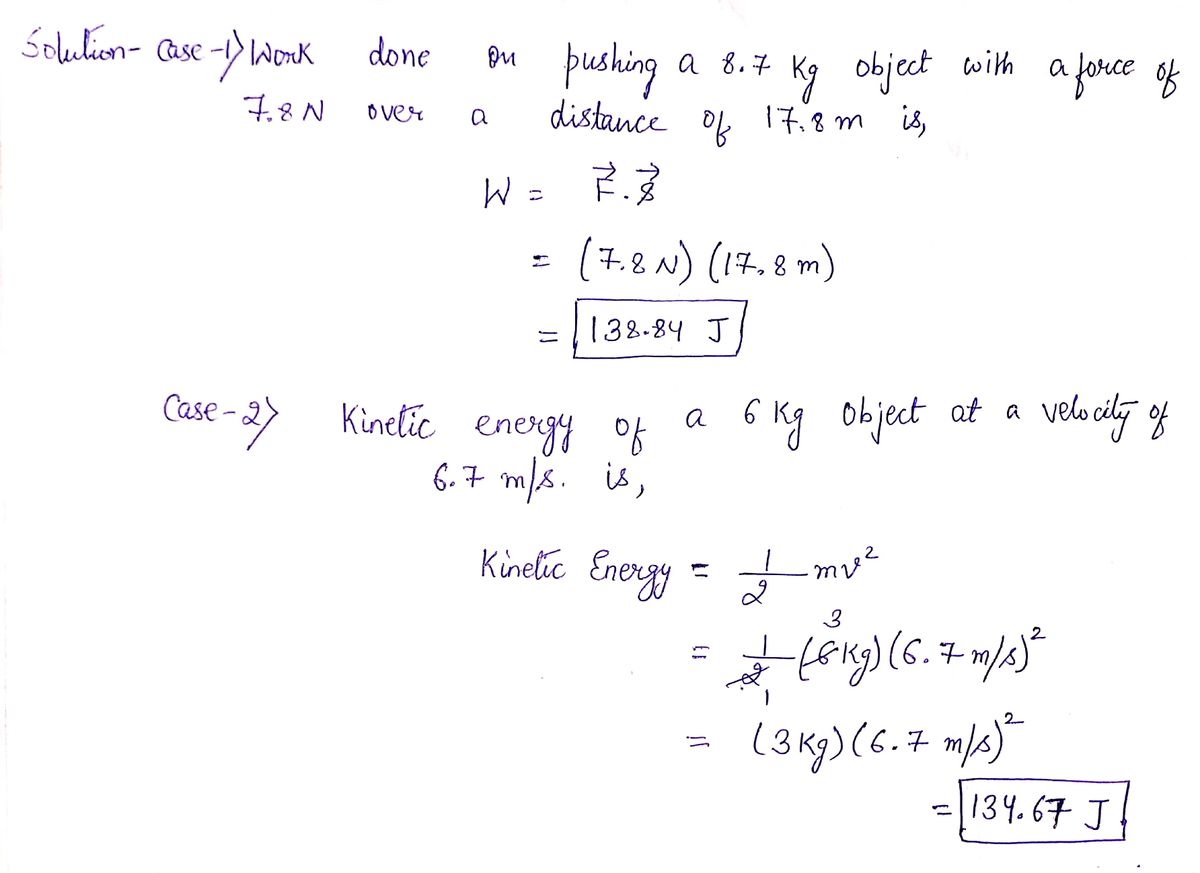 Physics homework question answer, step 1, image 1