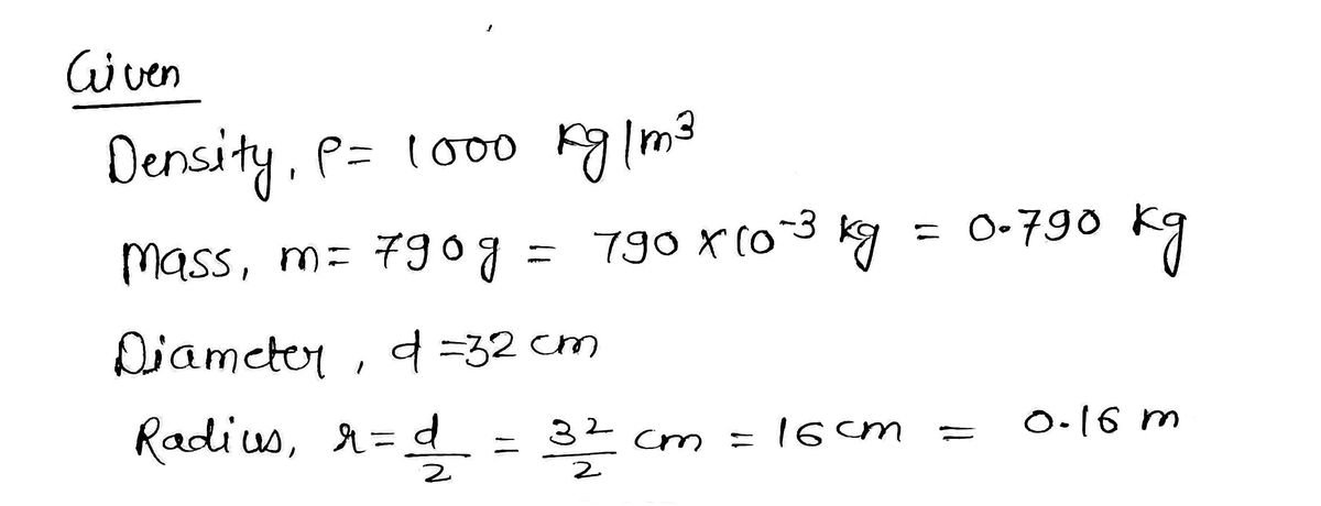 Physics homework question answer, step 1, image 1