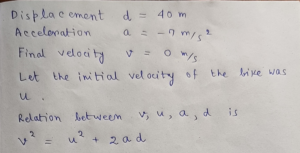 Physics homework question answer, step 1, image 1