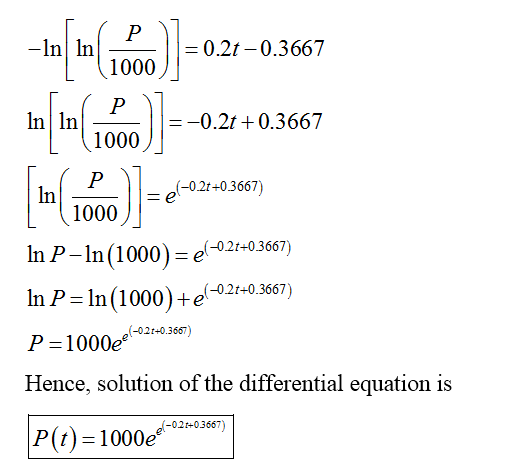 Answered Another Model For A Growth Function For Bartleby