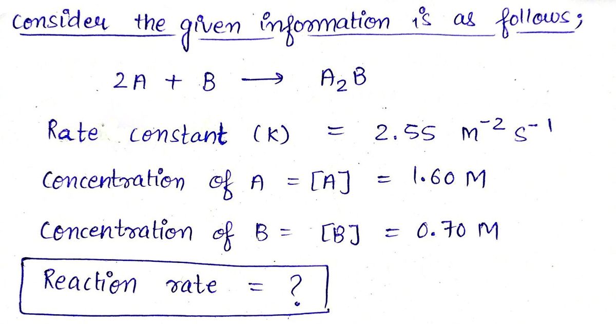 Chemistry homework question answer, step 1, image 1