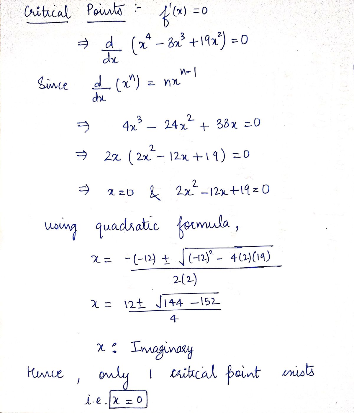 Answered Find The Inflection Points Of… Bartleby