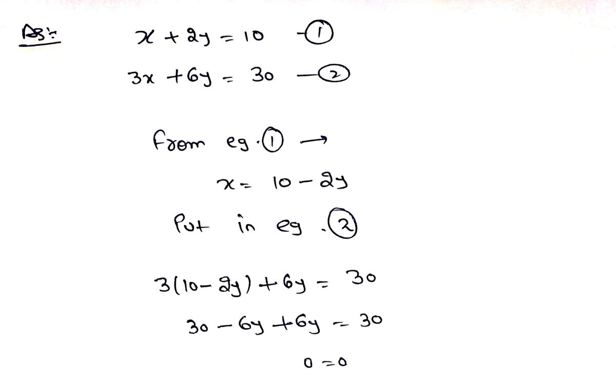 Algebra homework question answer, step 1, image 1