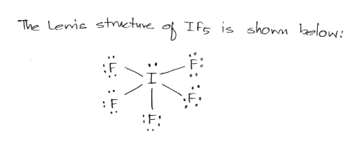 Answered: Draw Lewis structures for IF5 and BF4-,… | bartleby