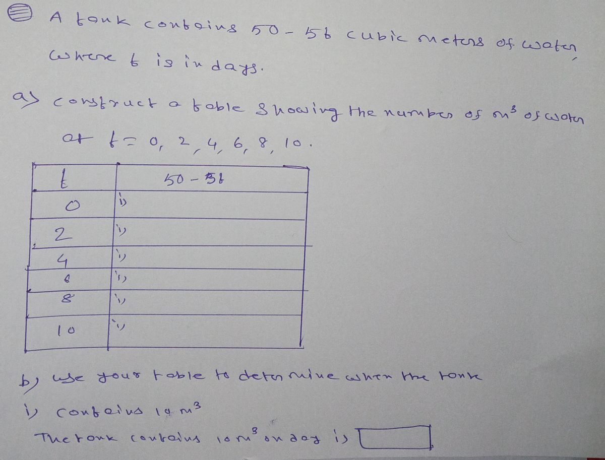 Algebra homework question answer, step 1, image 1