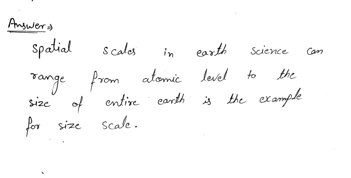 Earth Science homework question answer, step 1, image 1