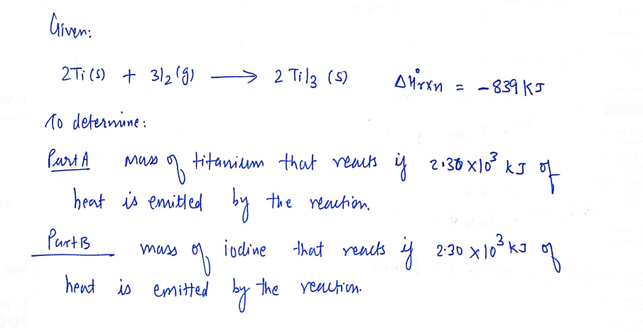 Chemistry homework question answer, step 1, image 1