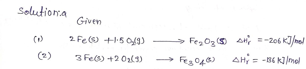 Chemistry homework question answer, step 1, image 1