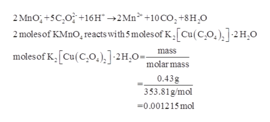 Answered: What volume of 0.480 M KMnO4 would be… | bartleby