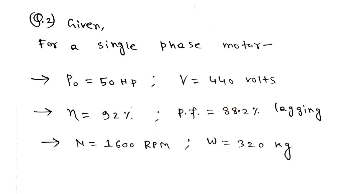 Electrical Engineering homework question answer, step 1, image 1