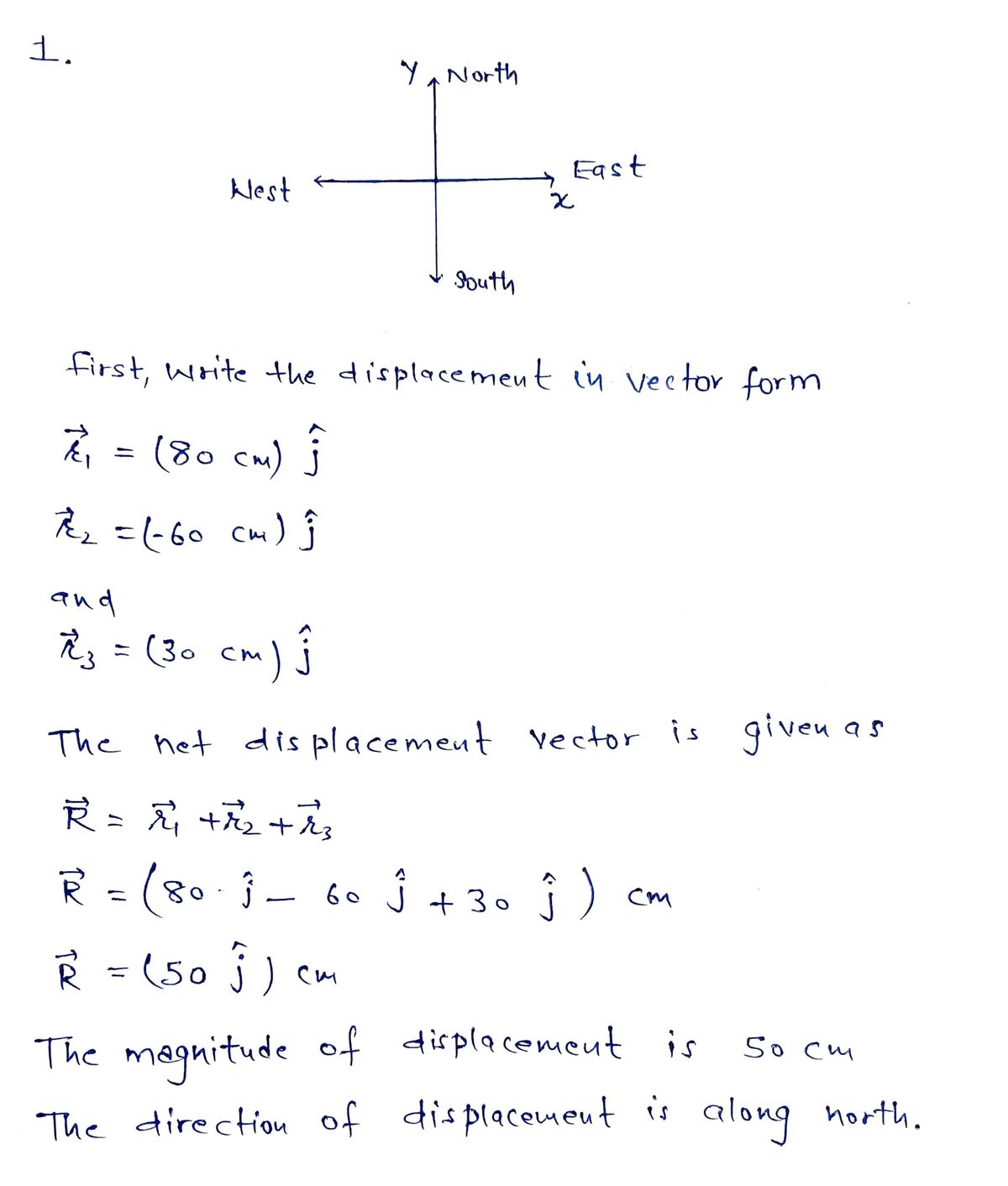 Physics homework question answer, step 1, image 1