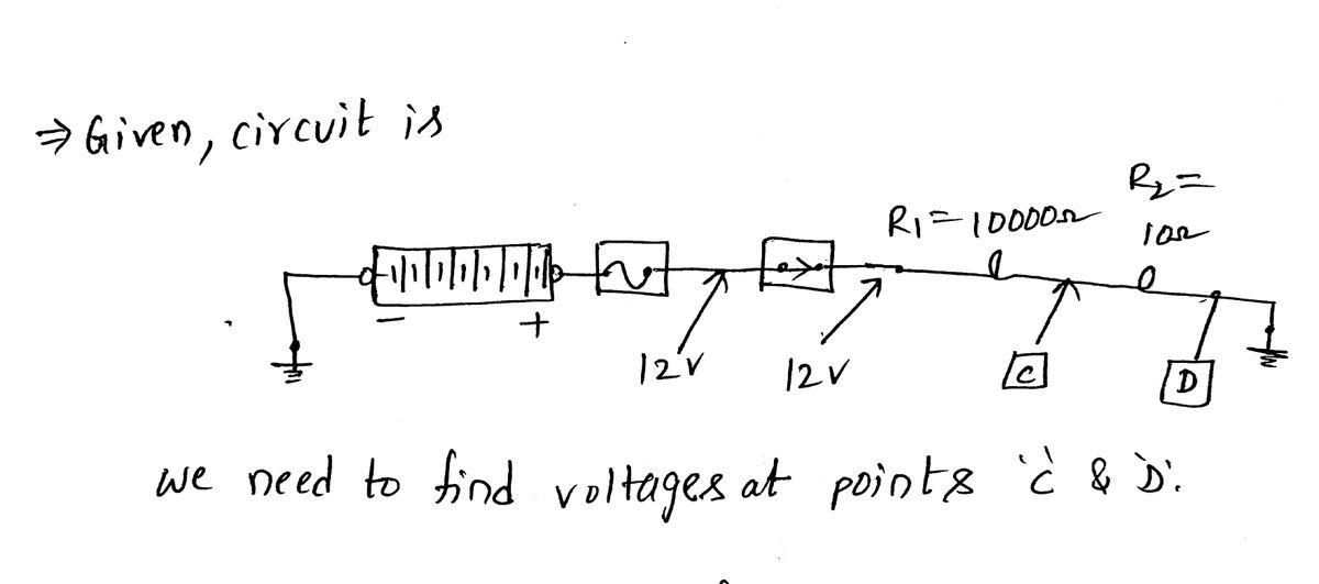 Electrical Engineering homework question answer, step 1, image 1