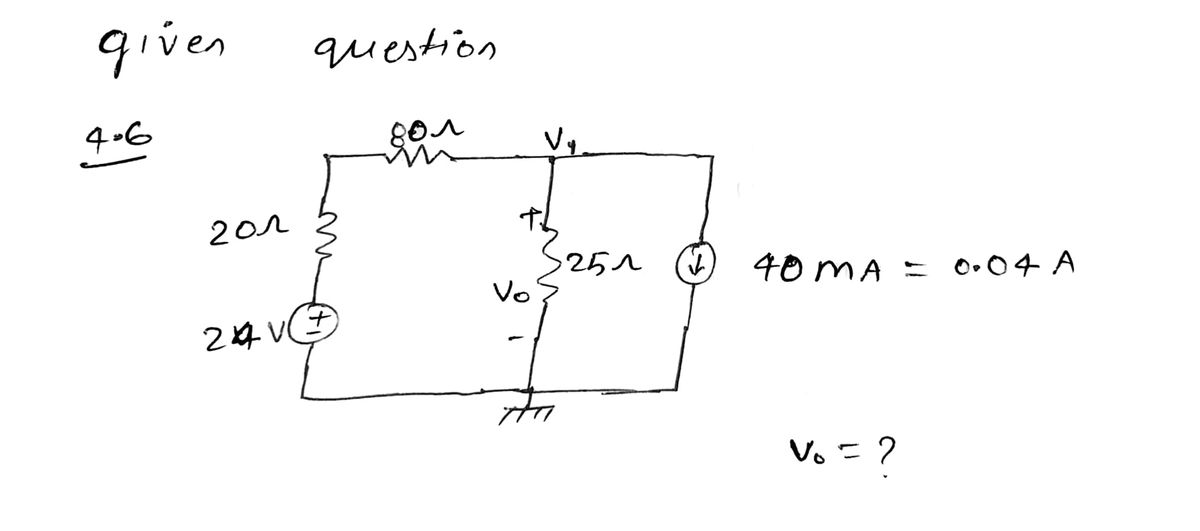 Electrical Engineering homework question answer, step 1, image 1