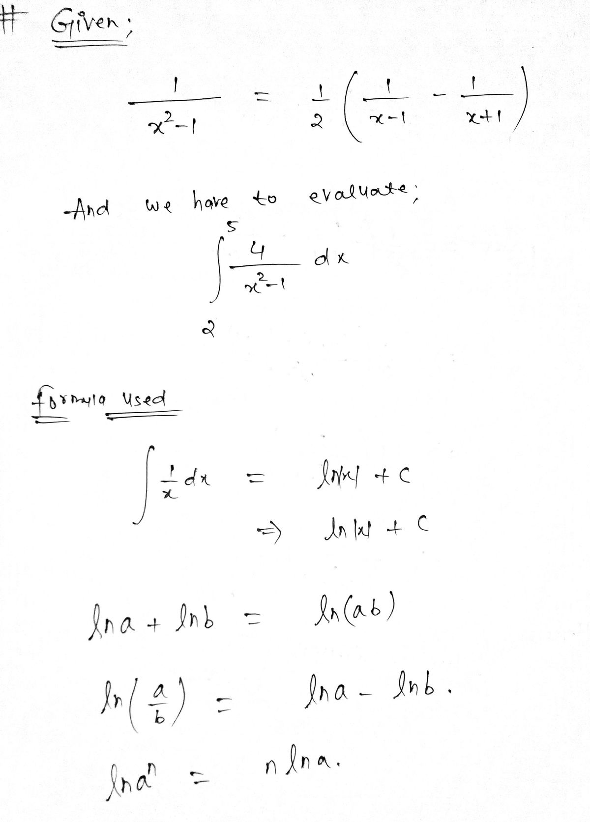 Calculus homework question answer, step 1, image 1