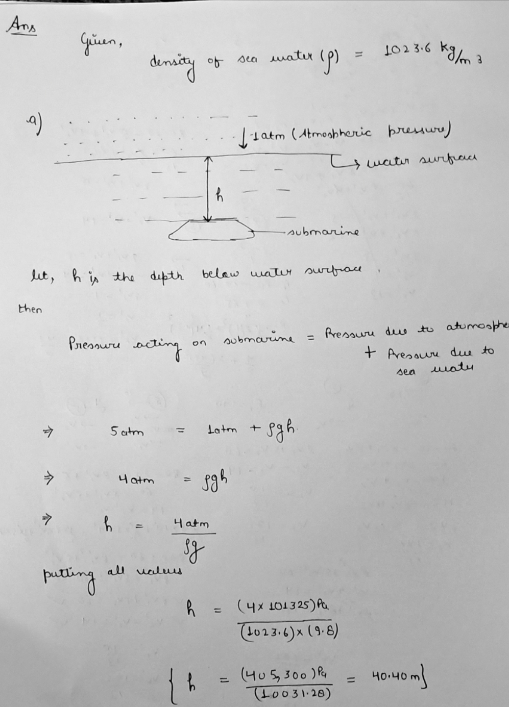 Physics homework question answer, step 1, image 1