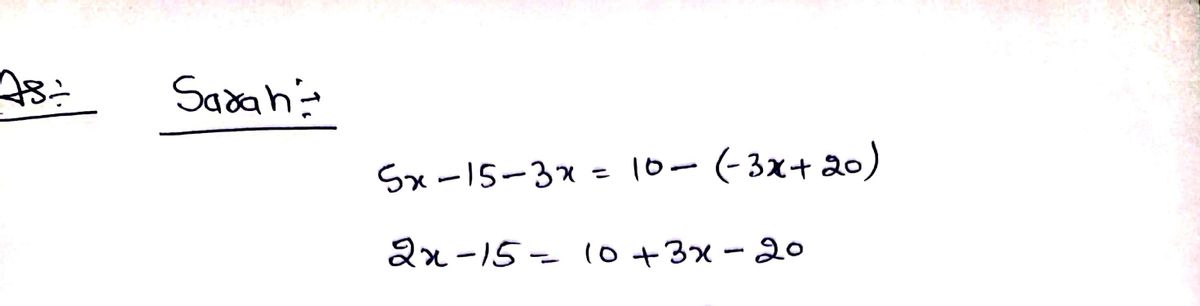 Algebra homework question answer, step 1, image 1