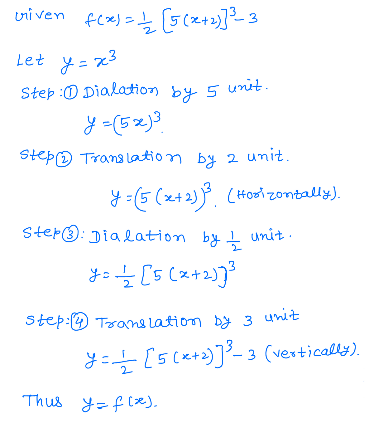 Advanced Math homework question answer, step 1, image 1