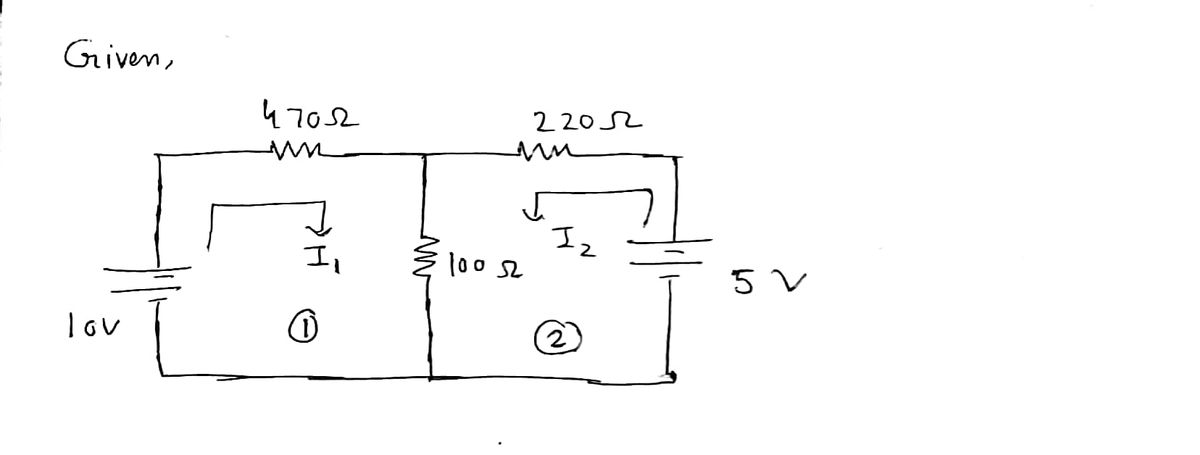 Electrical Engineering homework question answer, step 1, image 1