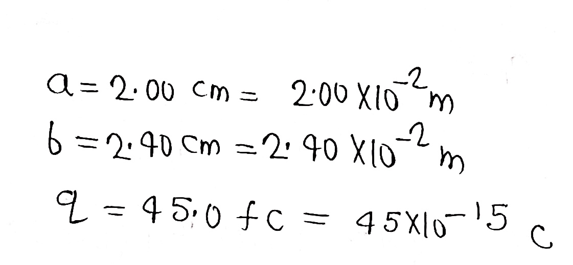 Physics homework question answer, step 1, image 1