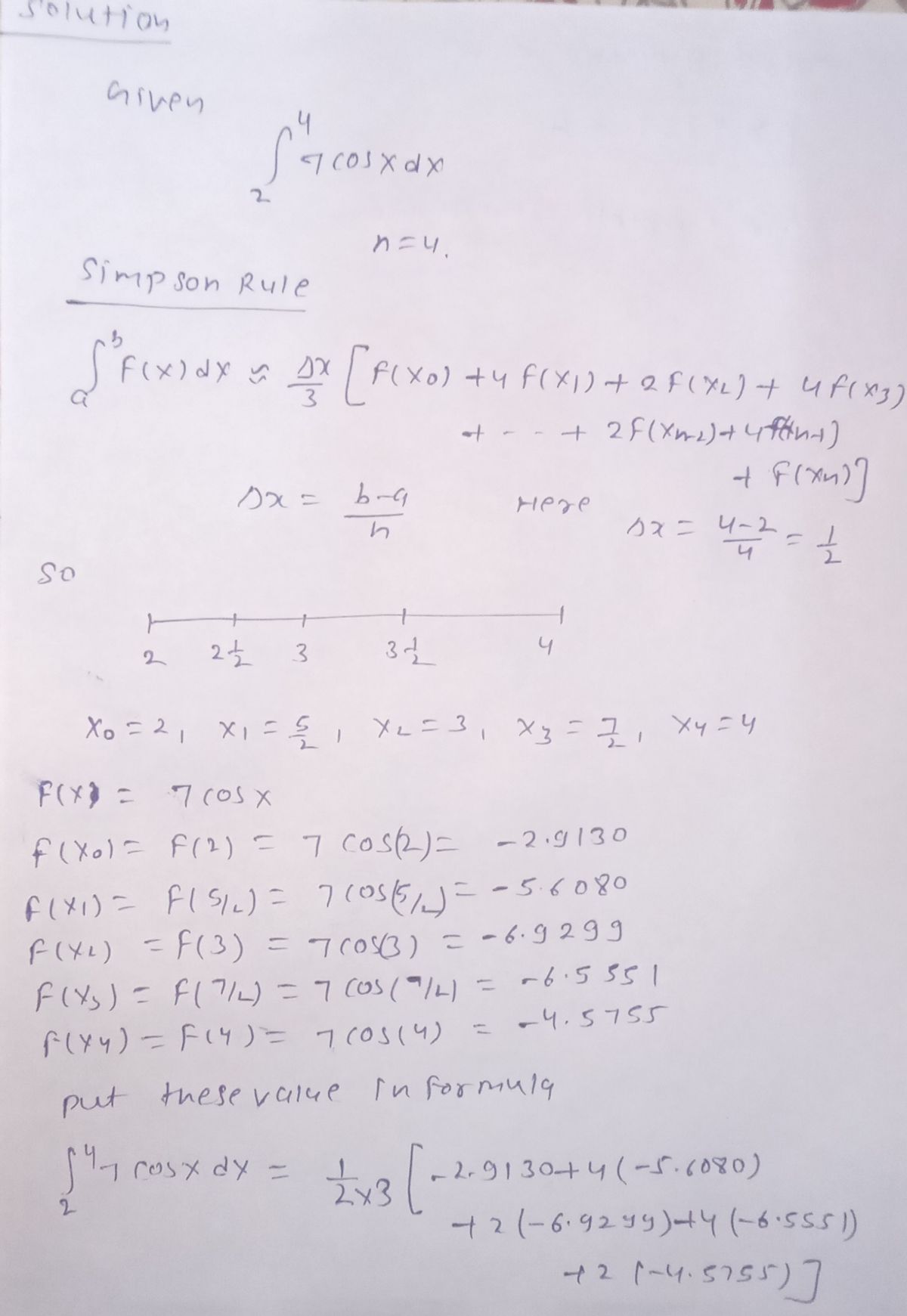 Advanced Math homework question answer, step 1, image 1