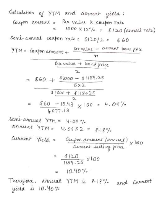 Answered Ezzell Enterprises Noncallable Bonds Bartleby