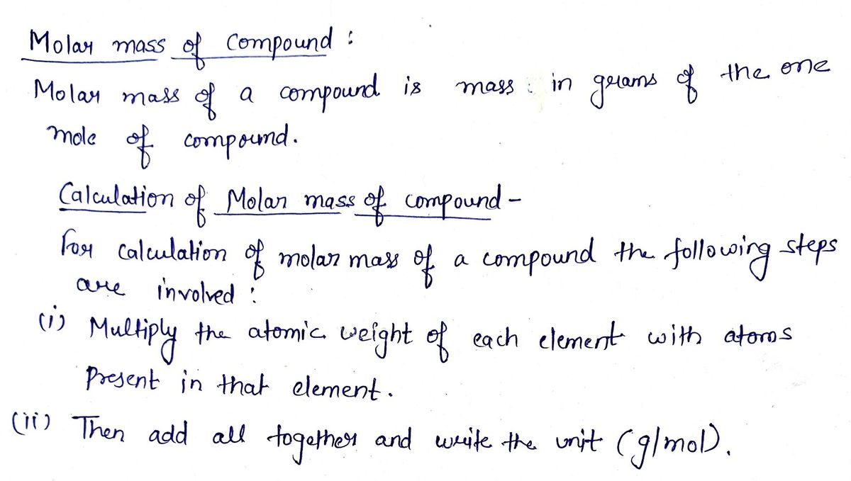 Chemistry homework question answer, step 1, image 1