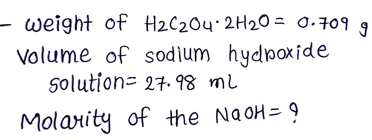 Chemistry homework question answer, step 1, image 1