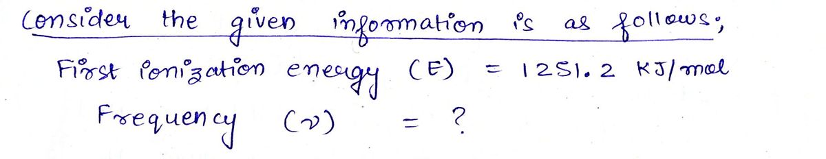 Chemistry homework question answer, step 1, image 1