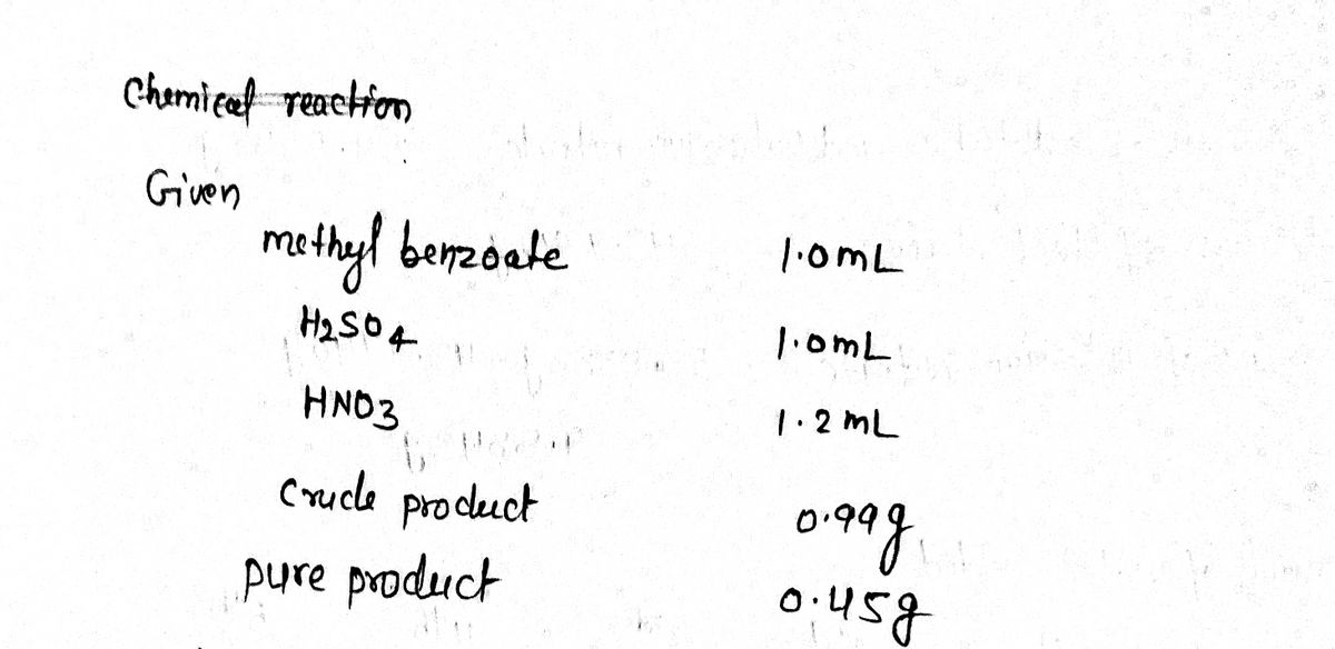 Chemistry homework question answer, step 1, image 1