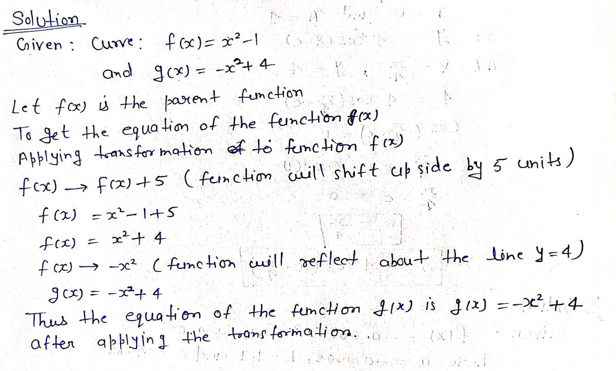 Algebra homework question answer, step 1, image 1