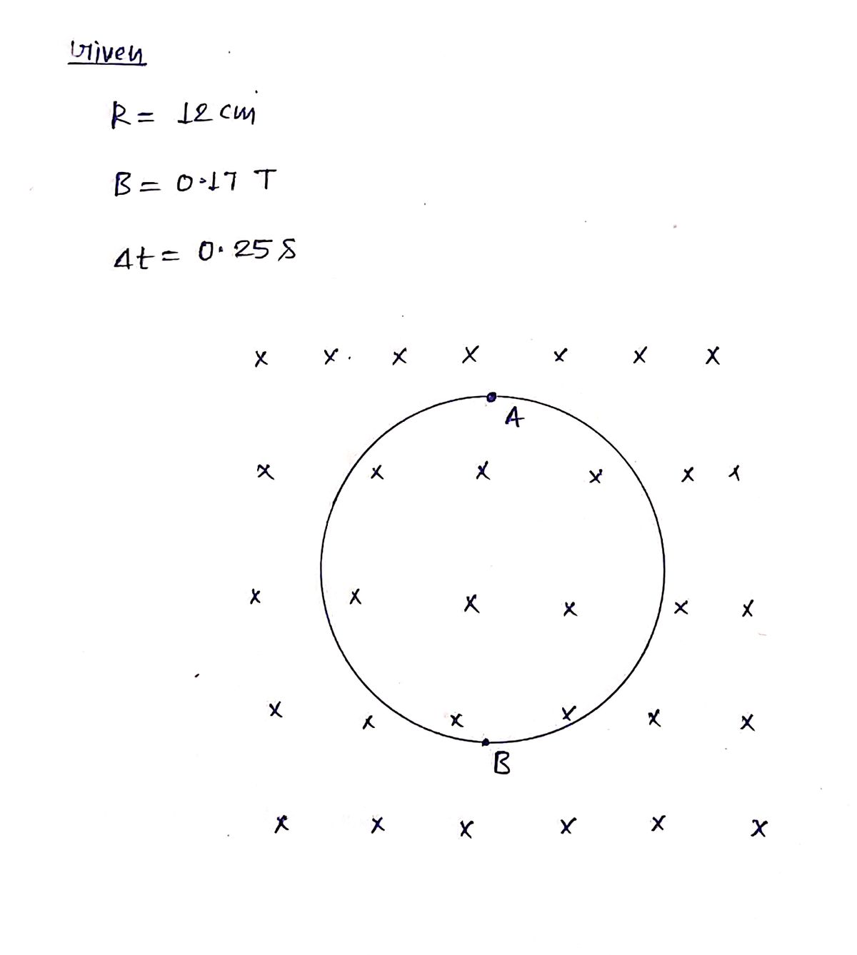 Physics homework question answer, step 1, image 1