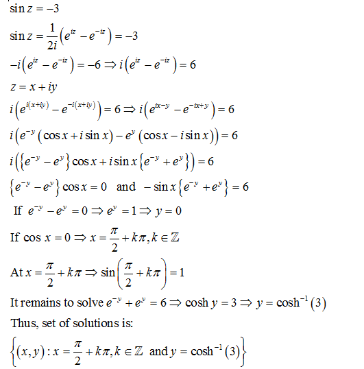 Answered: O Find all roots of the equation sin z… | bartleby