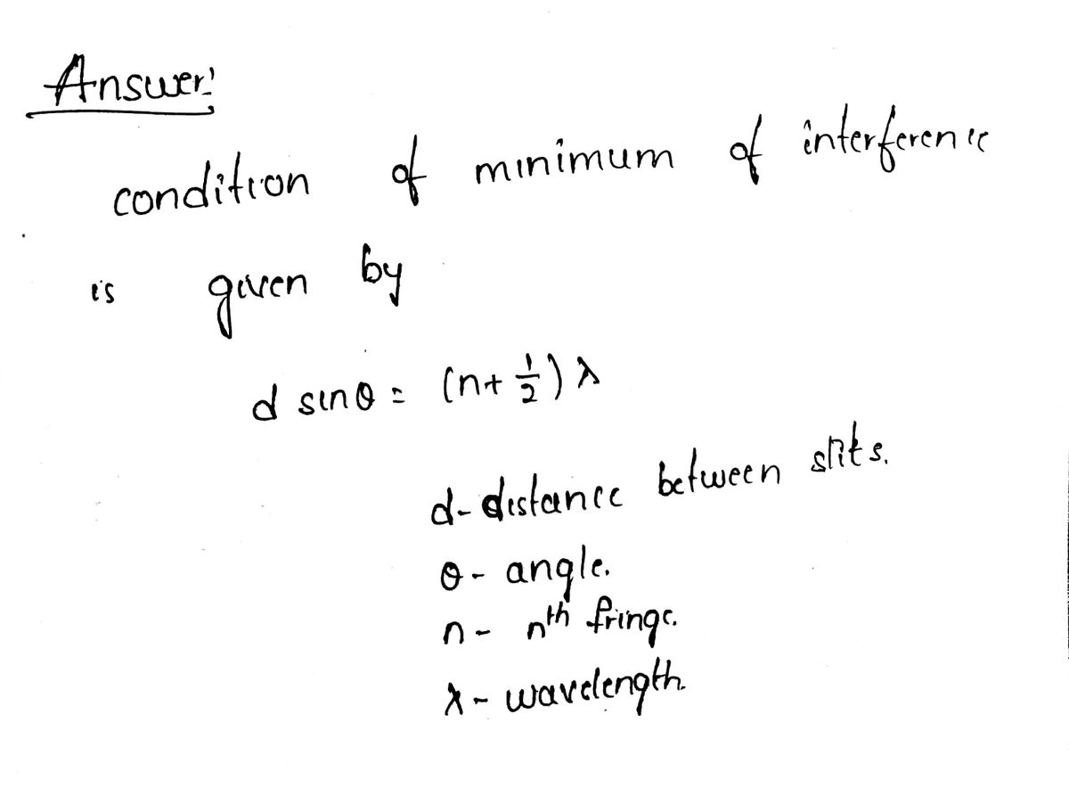 Physics homework question answer, step 1, image 1