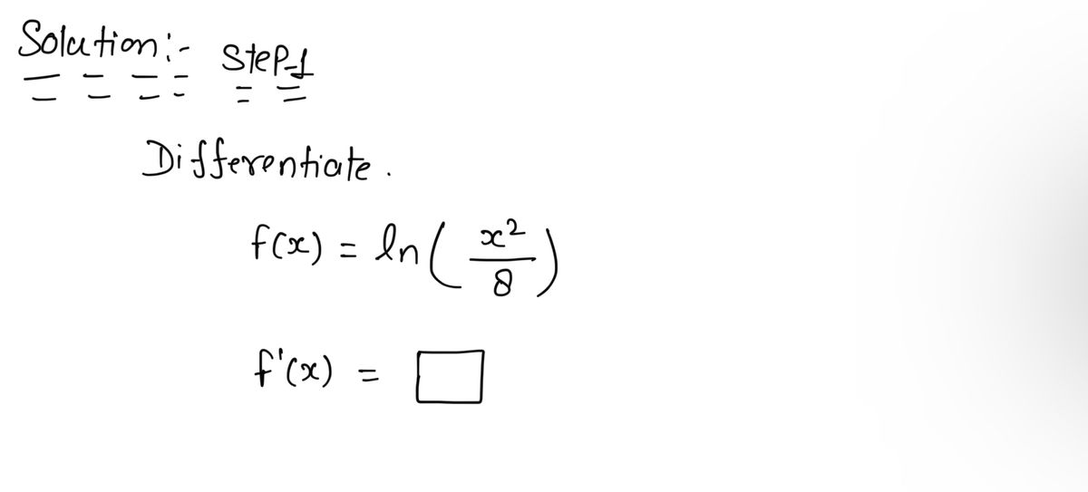 Calculus homework question answer, step 1, image 1