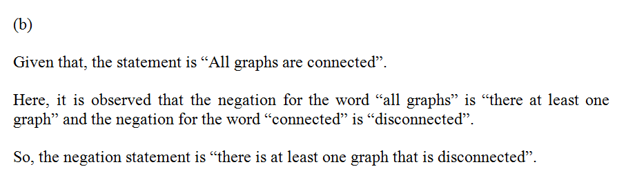 Answered: Write an informal negation for each of… | bartleby