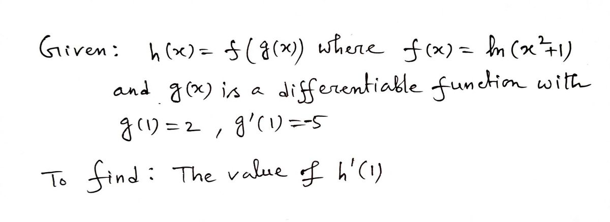 Calculus homework question answer, step 1, image 1