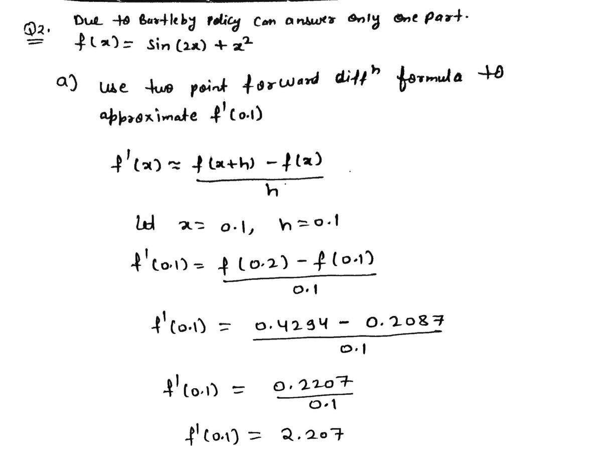 Advanced Math homework question answer, step 1, image 1