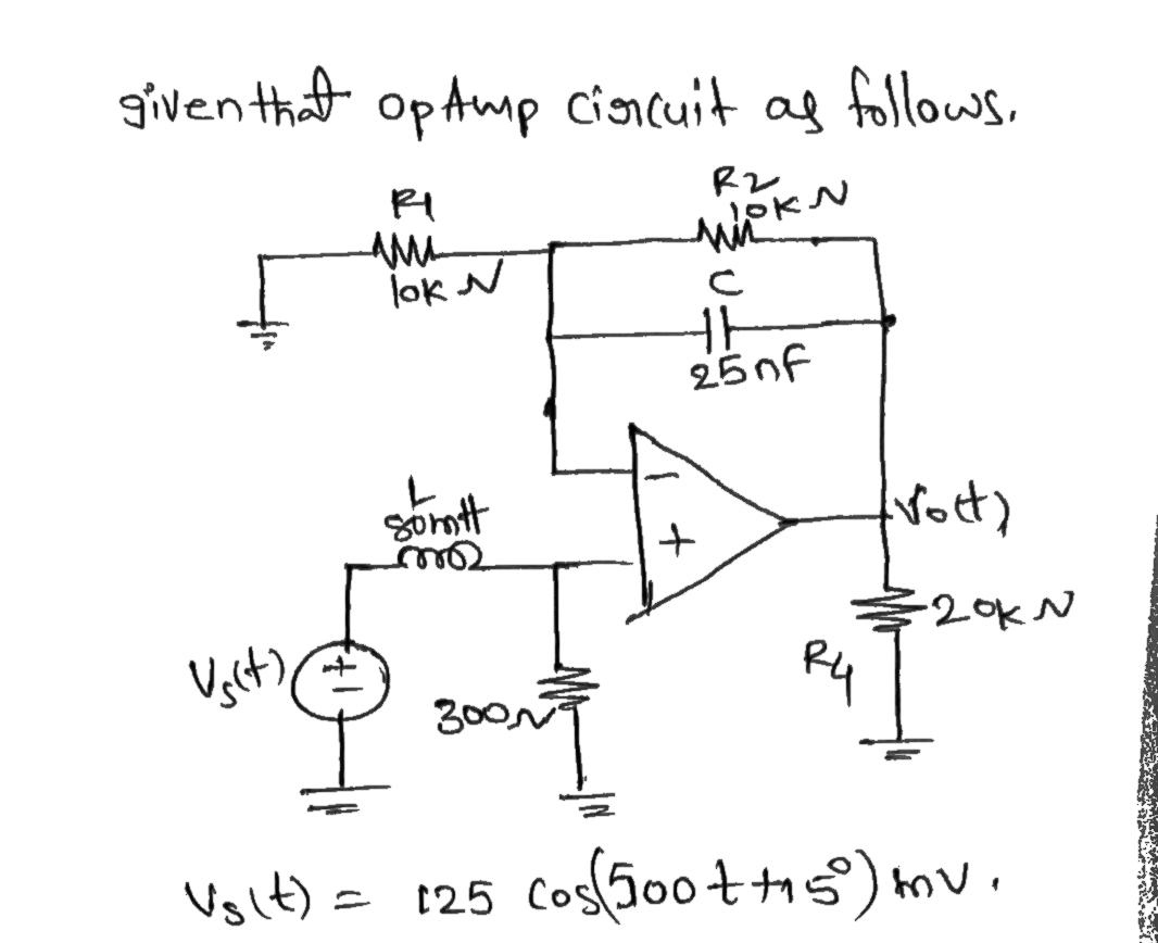 Electrical Engineering homework question answer, step 1, image 1