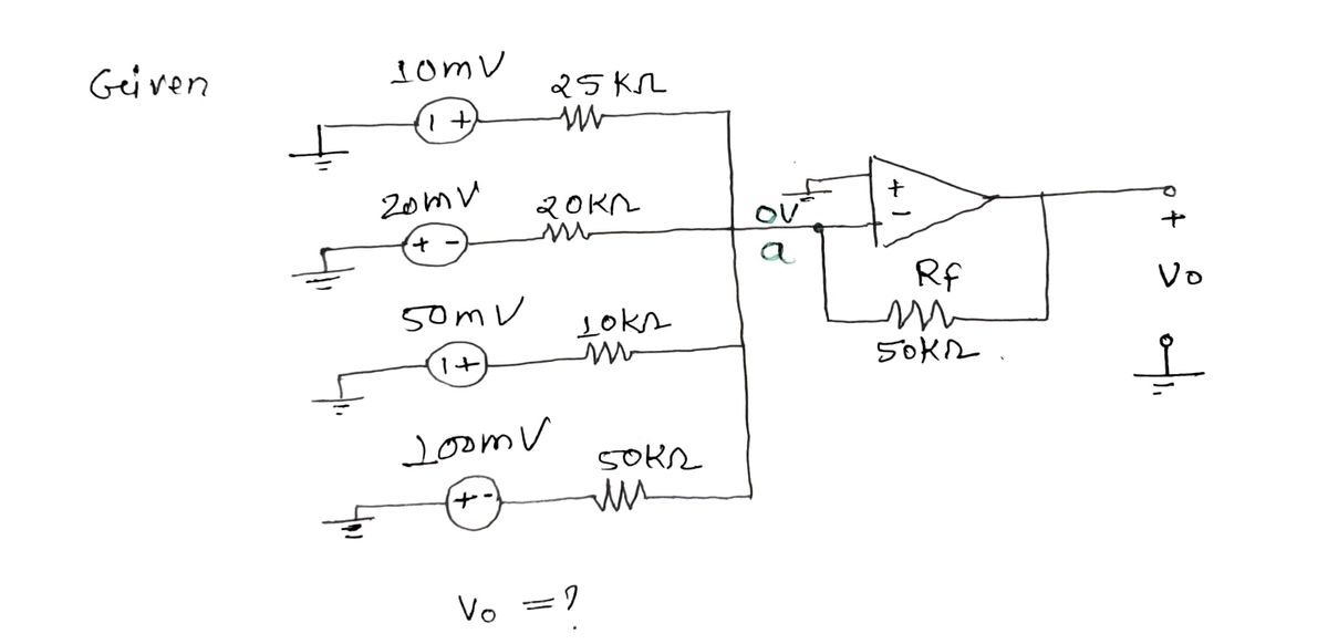 Electrical Engineering homework question answer, step 1, image 1