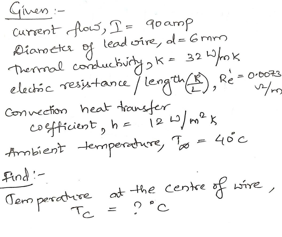 Mechanical Engineering homework question answer, step 1, image 1