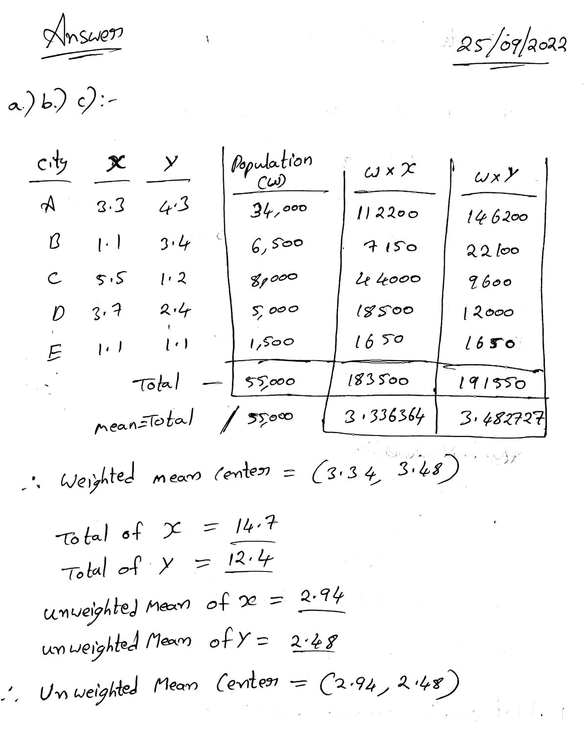 Statistics homework question answer, step 1, image 1