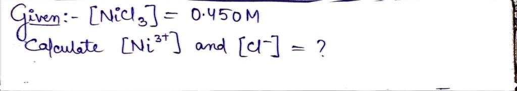 Chemistry homework question answer, step 1, image 1