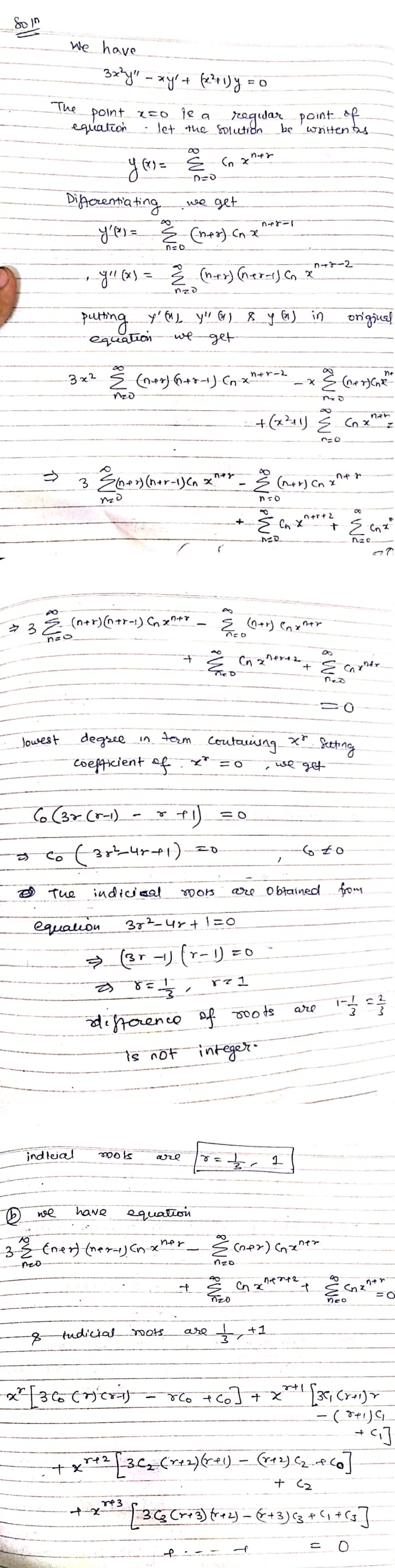 Advanced Math homework question answer, step 1, image 1