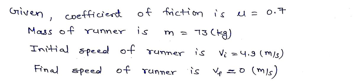 Physics homework question answer, step 1, image 1