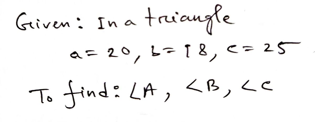 Trigonometry homework question answer, step 1, image 1