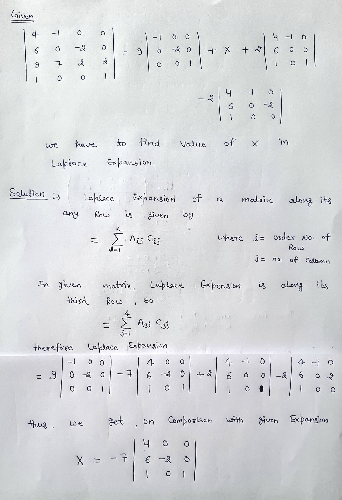 Algebra homework question answer, step 1, image 1