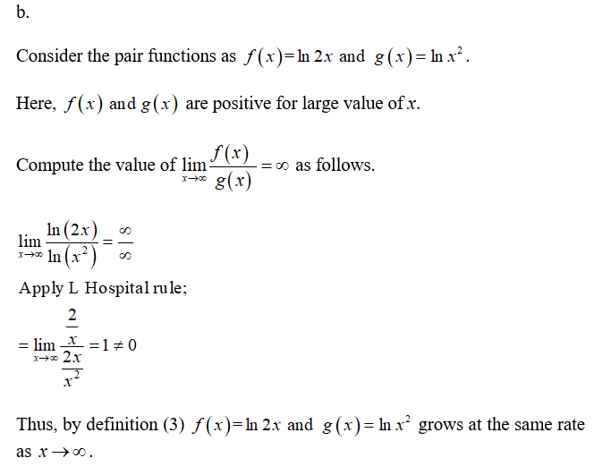 Answered Does F Grow Faster Slower Or At Bartleby